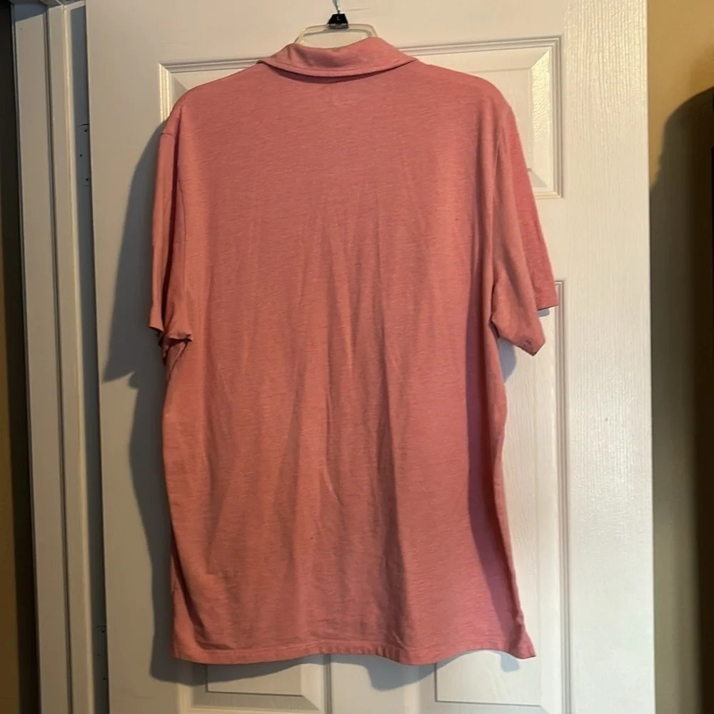 Vineyard Vines Edgartown men’s pink short sleeve polo shirt size large - Picture 5 of 7